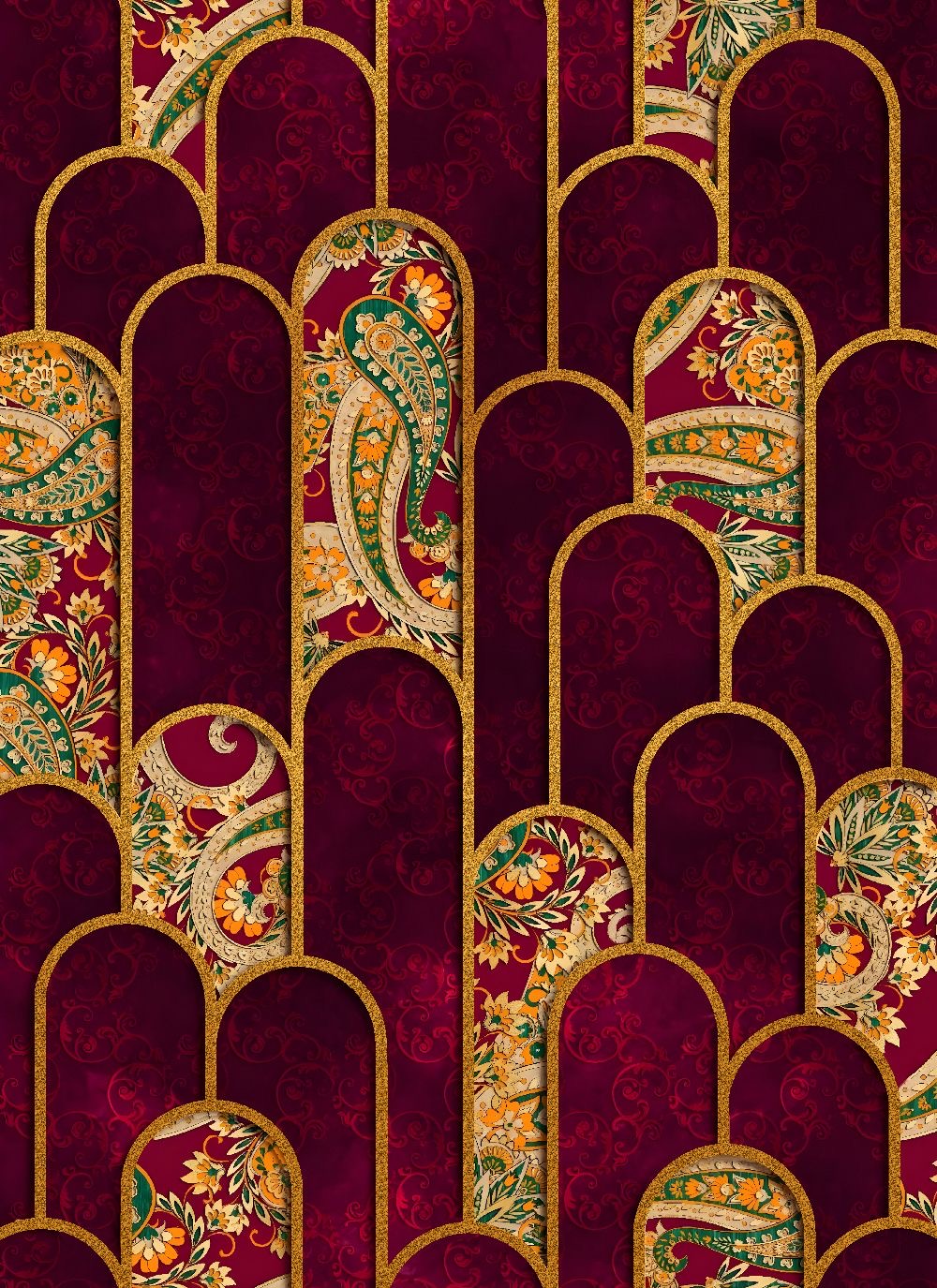 Floral Print Lehenga